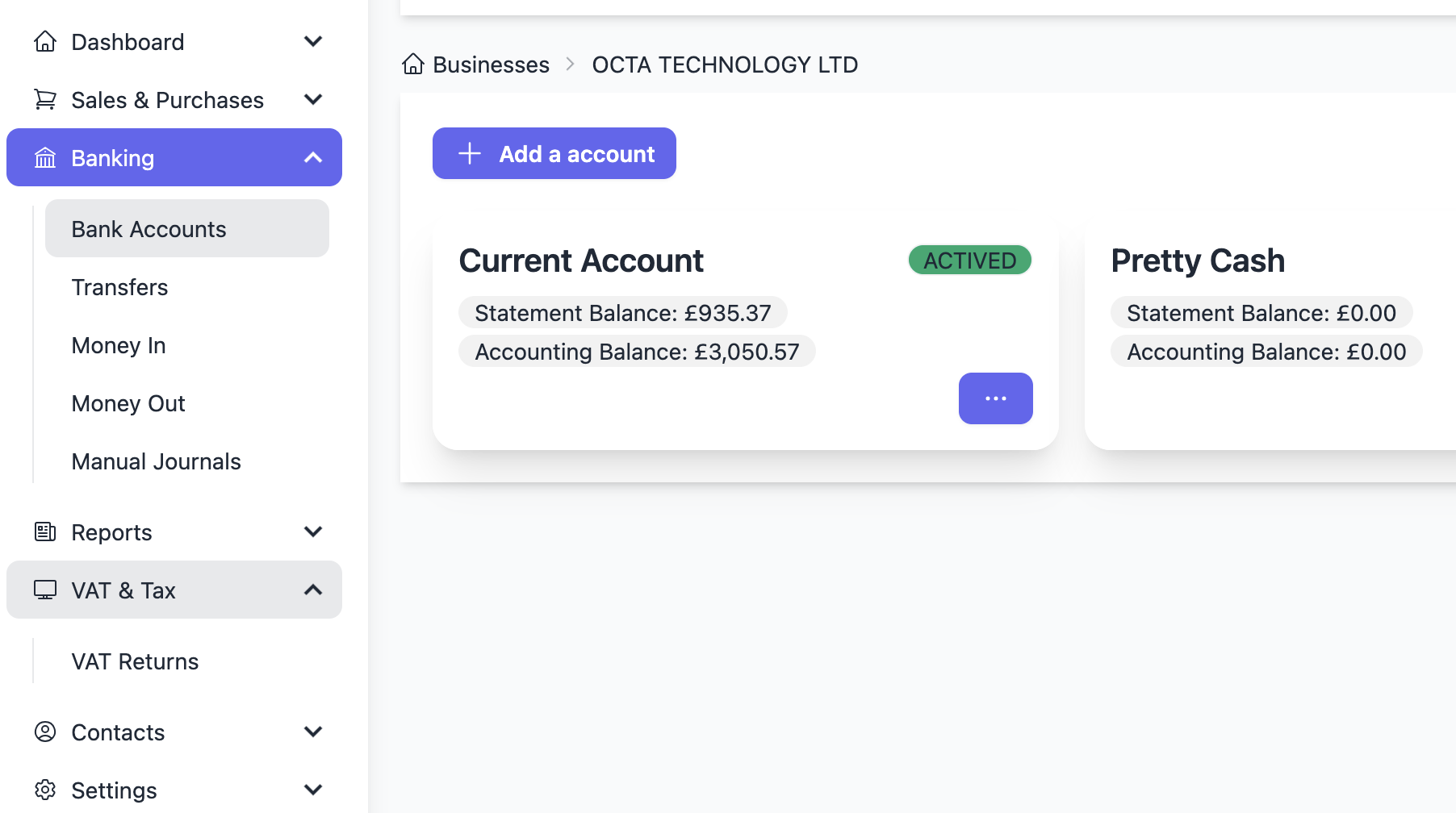KeyxPro Dashboard - Comprehensive financial management interface